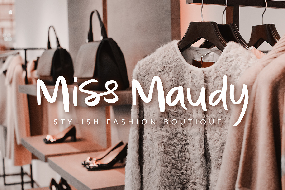 Gladyss Brushed Handwritten Font, a Handwritten Font by peterdraw (Photo 4 of 8)