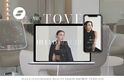 Showit Beauty Website Template |Tove, a Websites & App Template by Elska Studiø (Thumbnail 1 of 7)