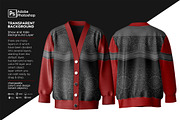 Mens Drafting Cardigan Mockup, a Hoody Mockup by Nanggroe Scripting (Thumbnail 4 of 9)