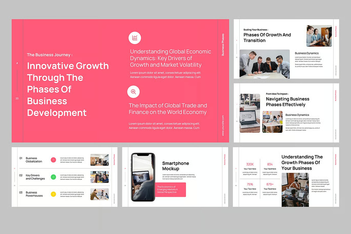 Business Phases GSlides, PPoint preview 4