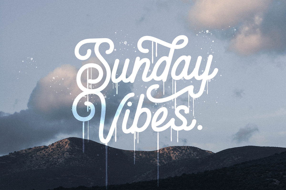 Anelka Fambuya - Monoline Retro Font, a Script Font by StringLabs (Photo 5 of 14)