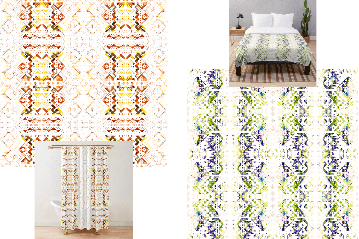Colorful tribal patterns vol2, a Pattern Graphic by Art Sproot (Photo 5 of 6)