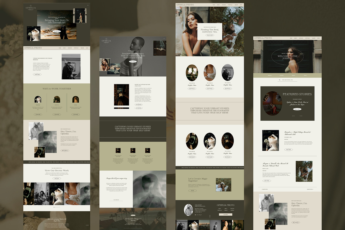 Showit Website Template | Ophelia, a Websites & App Template by Ladyfang Creative (Photo 4 of 7)