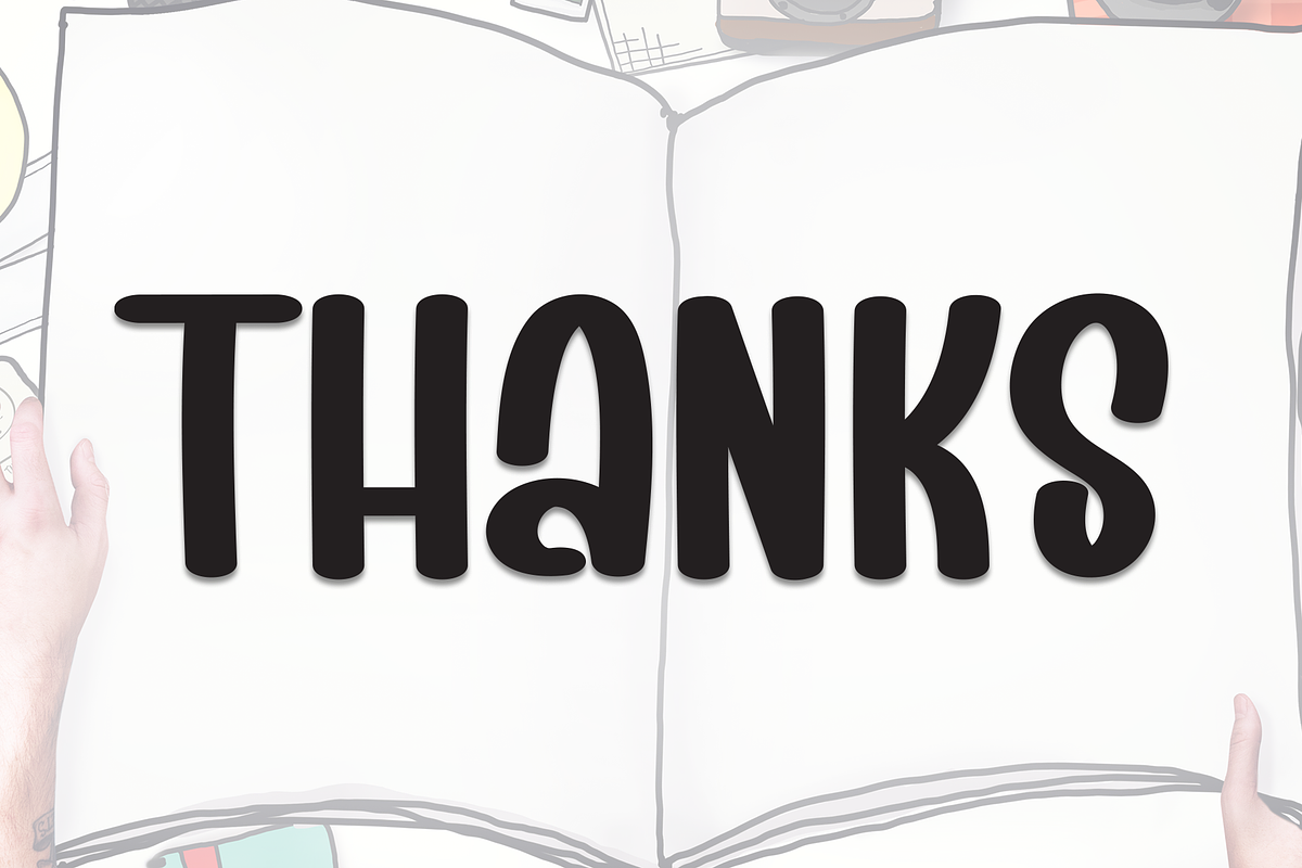 Comic Stories | Script Font, a Script Font by Scratchones (Photo 8 of 8)