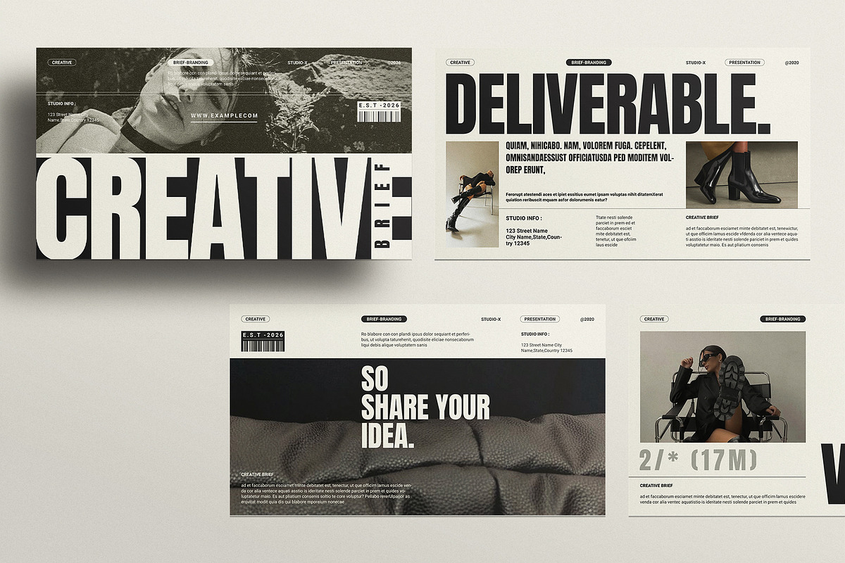 Creative Brief Campaign Presentation preview 4