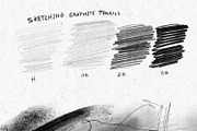 The Sketcher Collection Brushes, a Brush Add-On by DaniMad Brushes (Thumbnail 3 of 13)