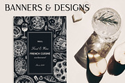 French Cuisine. Vector Food & Drinks, a Food Illustration by Yevheniia (Thumbnail 4 of 11)
