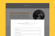 FITMAX Lead Generation Template Set, a Landing Page Template by Block 81 (Thumbnail 3 of 4)