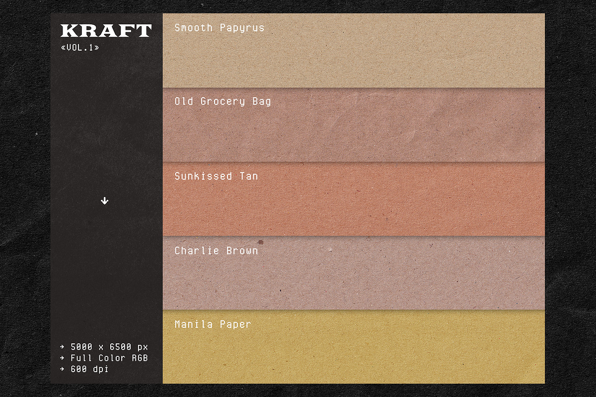 Premium Brown Paper Textures, a Texture Graphic by Indie Beginning (Photo 4 of 5)