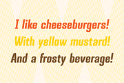 Beefcake, a Sans Serif Font by Sirmon Stuff (Thumbnail 3 of 4)