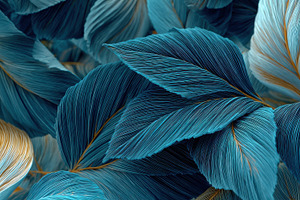Colorful leaves fill the space, a Photo by Pavel_design