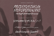 Humble Monster - Calligraphy Font, a Script Font by Letterative Studio (Thumbnail 5 of 5)