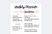 Essential Digital Planner Fonts V3, a Handwritten Font by Blush Font Co. (Thumbnail 9 of 9)