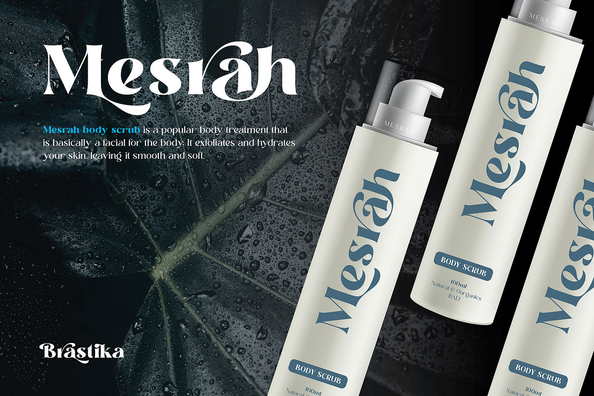 Brastika - Elegant Modern Serif Font, a Serif Font by Ekahermawan (Photo 3 of 12)