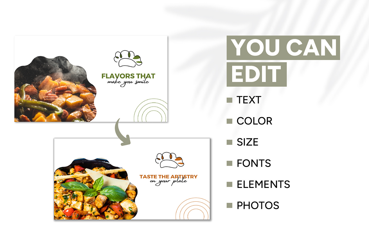 Food Business Branding Templates, a Social Media Template by Branding by Kellsey (Photo 2 of 5)