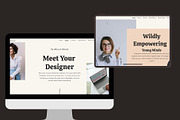 Velvet - Bold Feminine Wix Website, a Wix Template by Design Unique (Thumbnail 6 of 7)