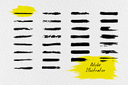 30 DRY BRUSH Strokes for Illustrator, a Brush Add-On by BooTique (Thumbnail 3 of 4)