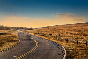 Road stock photograph