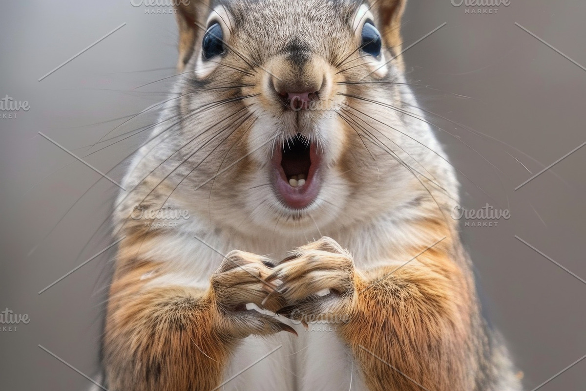 236 surprised animals, an Animal Photo by Handmadefont (Photo 178 of 241)