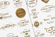 30 Wedding / Save the Date Titles, a Templates & Theme by DesignWorkz (Thumbnail 1 of 3)