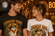 Howdy Boo Cowboy Ghost Wild West PNG, an Object Graphic by Star Graphic Design (Thumbnail 1 of 10)
