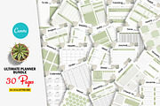 Ultimate Planner Bundle Pack, a Stationery Template by Ultimate Template Shop (Thumbnail 1 of 7)