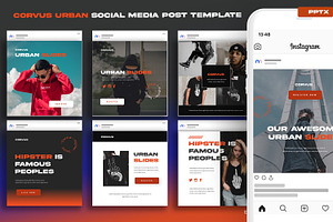 CORVUS - Instagram Post Template