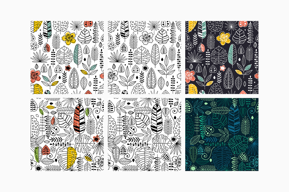 6 in 1 Scandinavian illustrations, a Decorative Illustration by adehoidar (Photo 5 of 8)