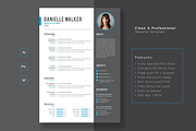 Resume/CV, a Resume Template by Pxl_graphic (Thumbnail 1 of 4)