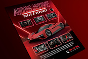 Automotive Parts & Services Flyer, a Flyer Template by Aarley Kaiven (Thumbnail 1 of 2)