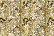 Art Nouveau pattern, a Pattern Graphic by Designs by Helen Trupak (Thumbnail 9 of 10)