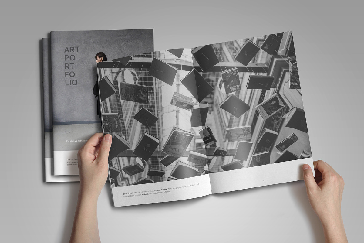 Art Portfolio, a Magazine Template by Bookrak Graphic Design (Photo 2 of 20)