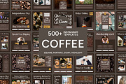 Coffee Brown Template, a Social Media Template by Kalubuak (Thumbnail 1 of 10)
