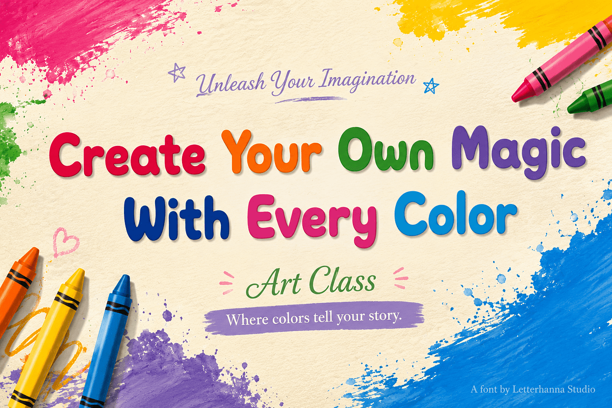 Gumdrop Font - Playful Rounded Font, a Sans Serif Font by Letterhanna Studio (Photo 8 of 9)