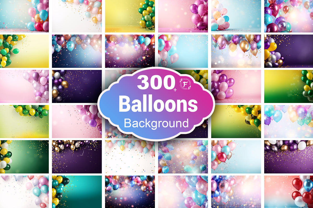 Balloon Background, a Background Graphic by Forhadx5 (Photo 1 of 18)