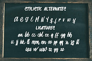 Slow Attack - Double Fonts, a Script Font by Basilisk Type (Thumbnail 7 of 9)