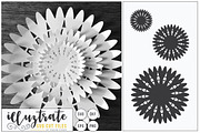 3d Flower SVG Bundle, an Illustration by illuztrate (Thumbnail 6 of 12)
