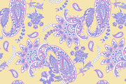 3 Paisley fabric seamless patterns, a Pattern Graphic by antalogiya (Thumbnail 4 of 4)