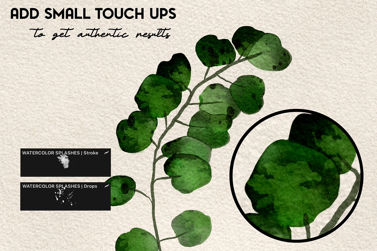 Procreate Watercolor Brushes, a Brush Add-On by AnniaArt (Photo 3 of 8)