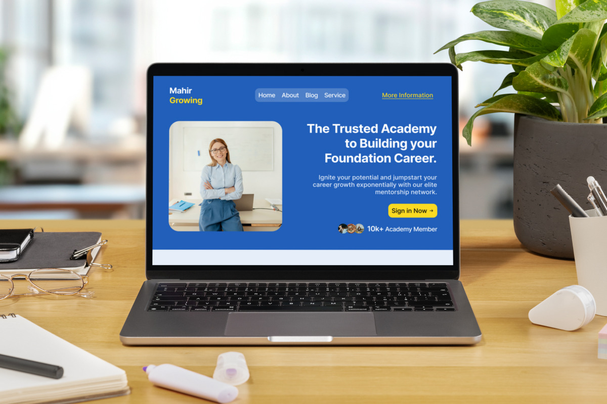Mahir - Education Landing Page preview 5