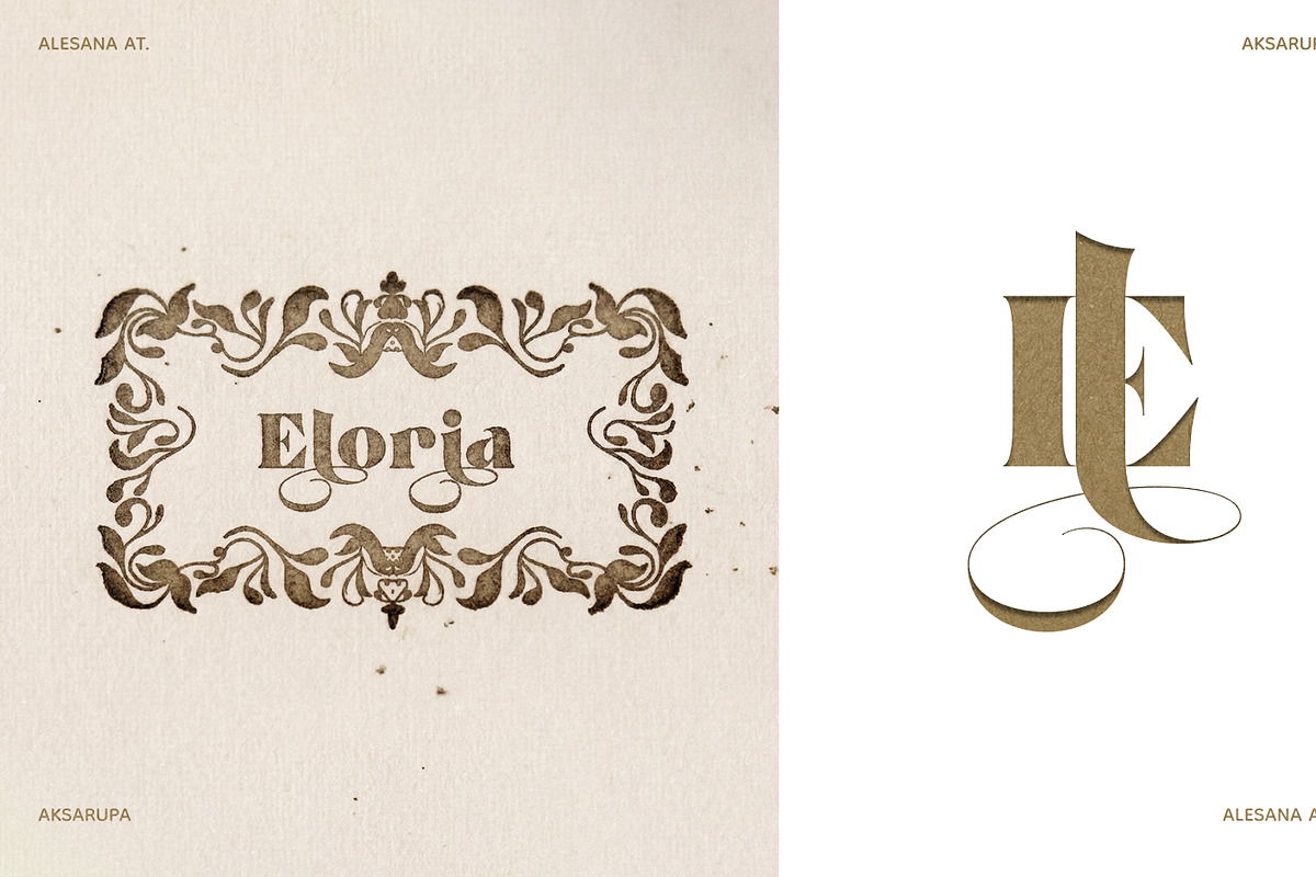 Alesana Atelier, a Sans Serif Font by Zelda Graphic (Photo 8 of 12)