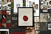 The Bordeaux Social Media Kit, a Social Media Template by Pani Temp. (Thumbnail 4 of 12)