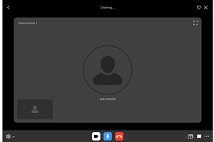 Videocall Interface, Remote App