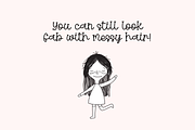 Salted Caramel Cute Font, a Script Font by Cotton White Studio (Thumbnail 6 of 11)