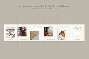 Olive Instagram Carousel Templates