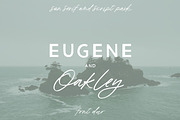 Eugene and Oakley Font Duo, a Sans Serif Font by Margot + Co (Thumbnail 1 of 18)