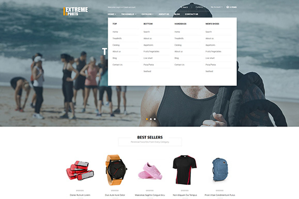 Extremely Sport Shopify Theme, a Websites & App Template by junoshopify (Photo 2 of 2)