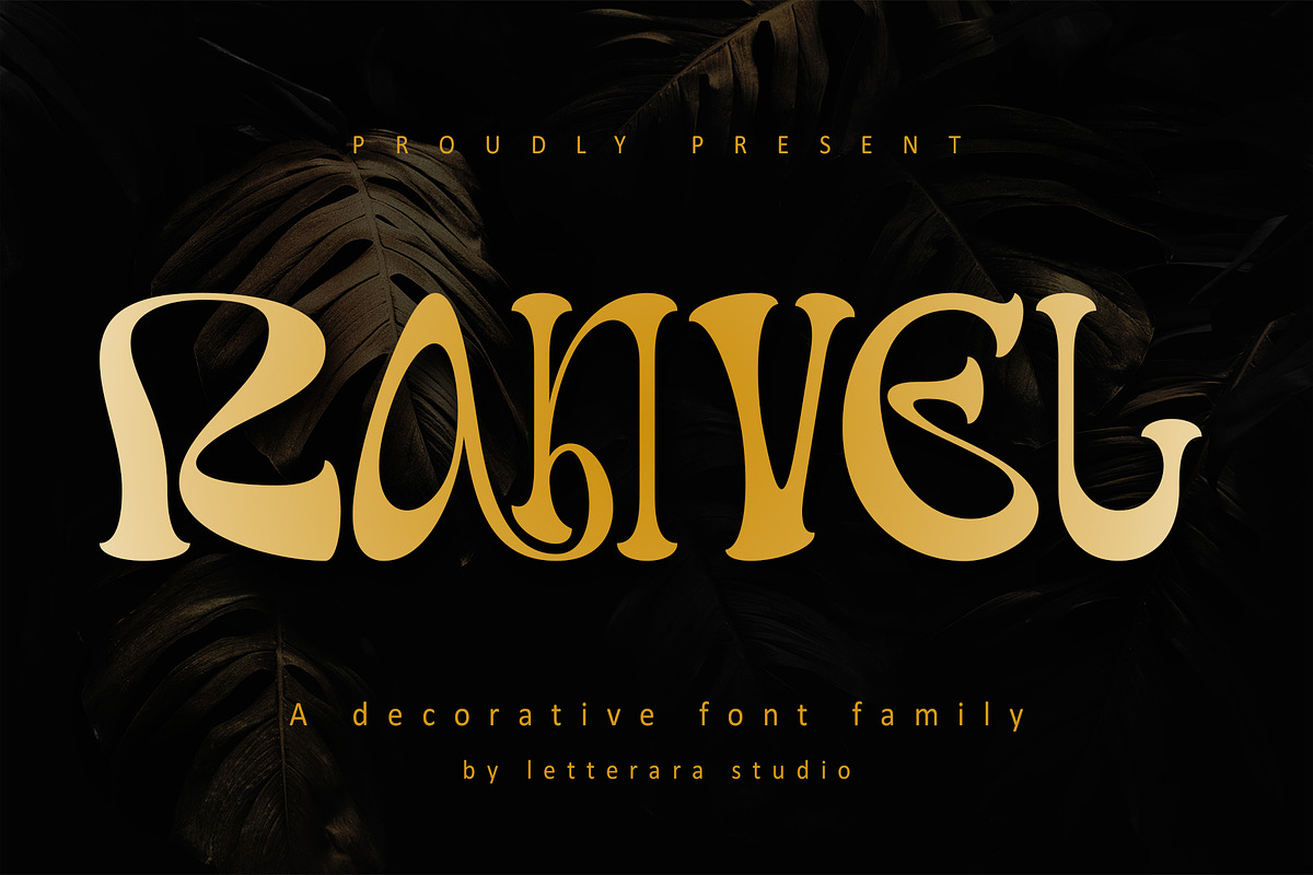 Ranvel, a Serif Font by Letterara (Photo 1 of 11)