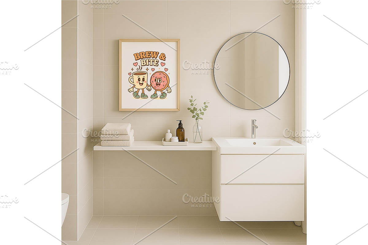 Personalize Brew & Bite Coffee Donut, a Background Graphic by LaseredNinja (Photo 4 of 7)