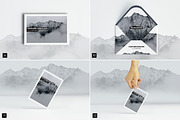 Postcard With Envelope Mockups BUNDL, a Print Template by Kongkow (Thumbnail 7 of 14)